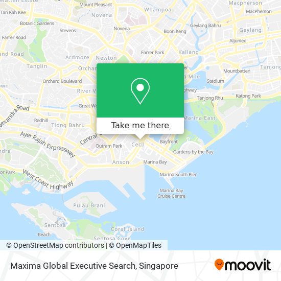 Maxima Global Executive Search map