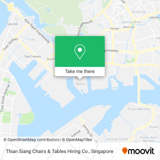 Thian Siang Chairs & Tables Hiring Co.地图