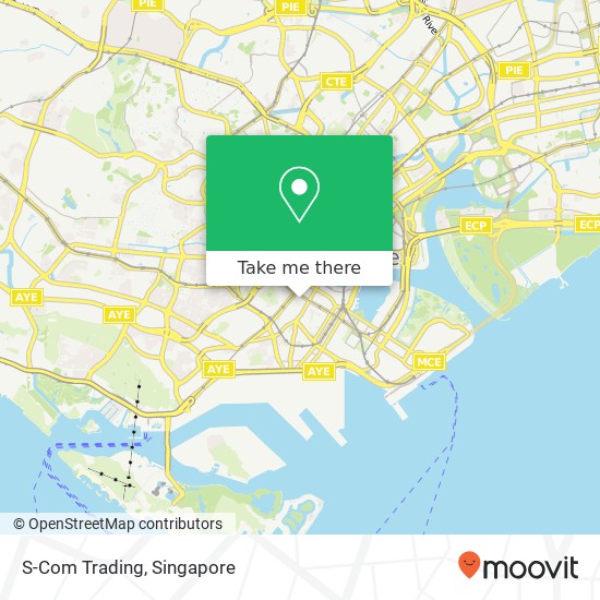 S-Com Trading map