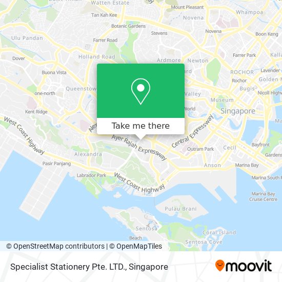 Specialist Stationery Pte. LTD. map