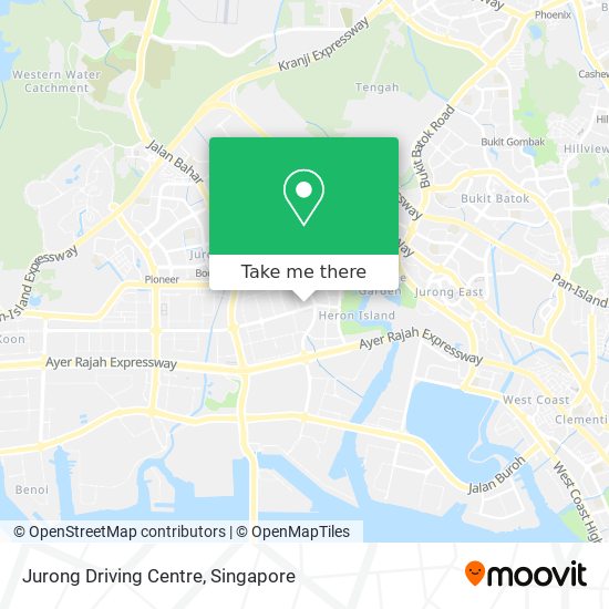 Jurong Driving Centre地图