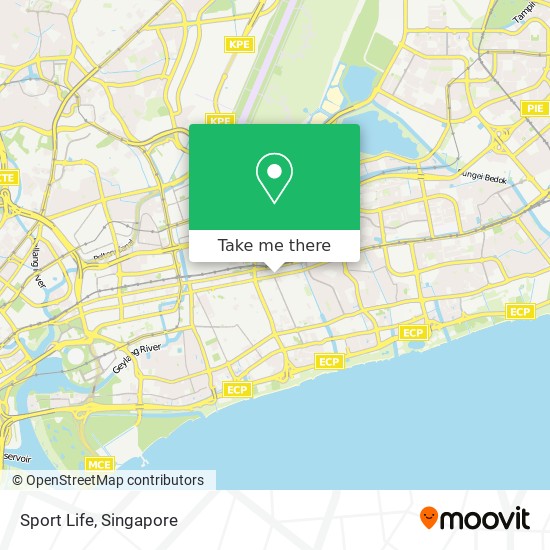 Sport Life map