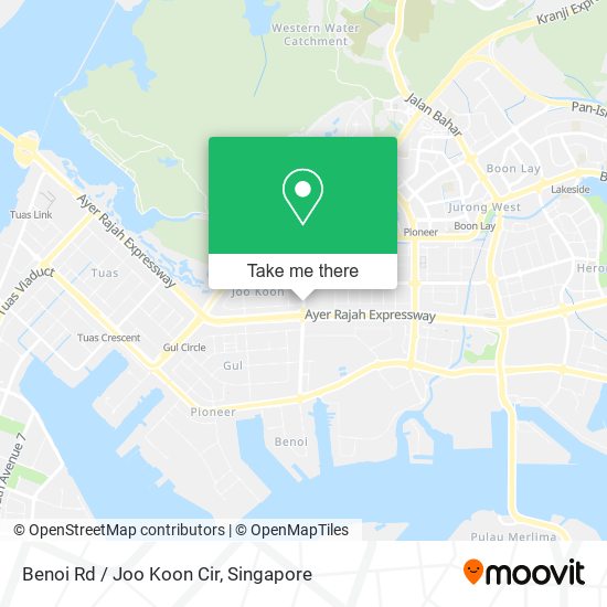 Benoi Rd / Joo Koon Cir map