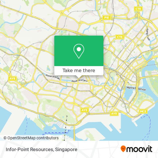 Infor-Point Resources map