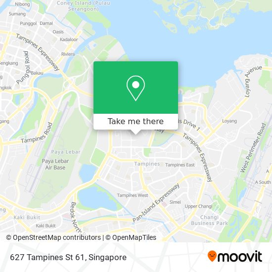 627 Tampines St 61地图