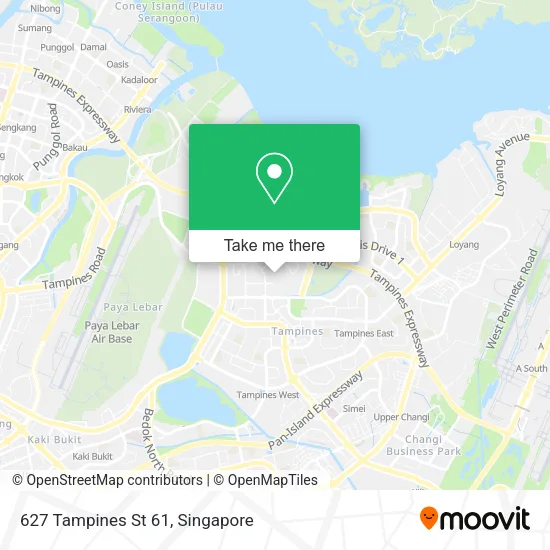 627 Tampines St 61地图