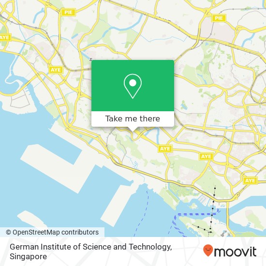 German Institute of Science and Technology map