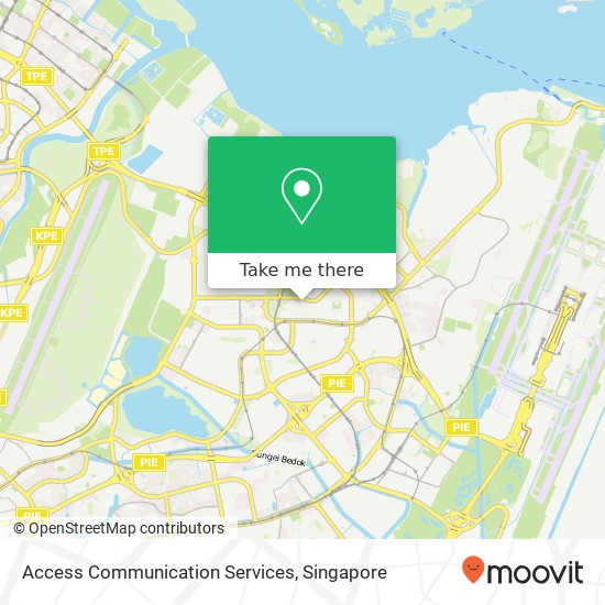 Access Communication Services map