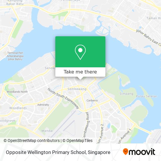 Opposite Wellington Primary School map