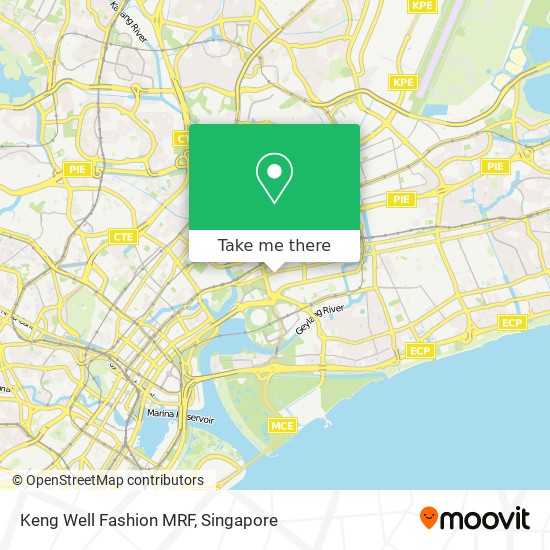 Keng Well Fashion MRF map