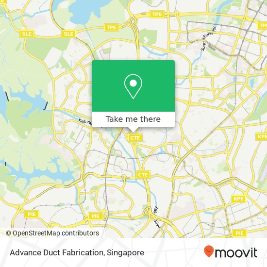 Advance Duct Fabrication map