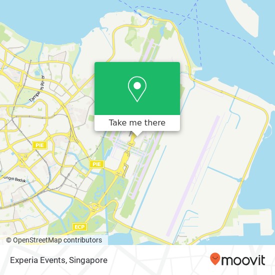 Experia Events map