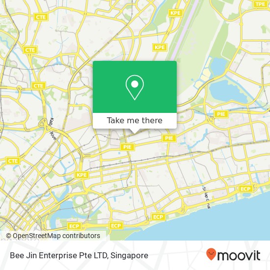 Bee Jin Enterprise Pte LTD map