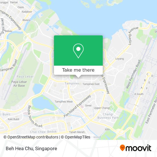 Beh Hea Chu map