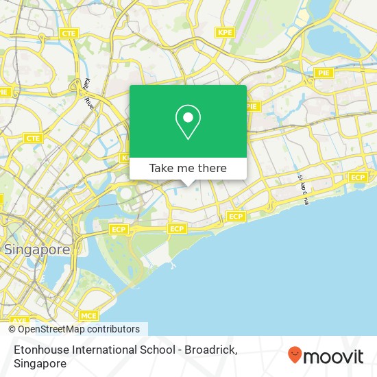 Etonhouse International School - Broadrick map
