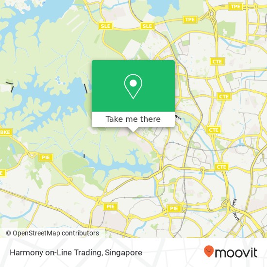 Harmony on-Line Trading map
