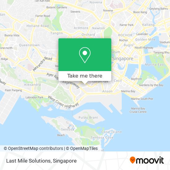 Last Mile Solutions map