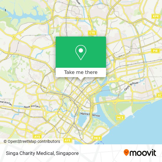 Singa Charity Medical map
