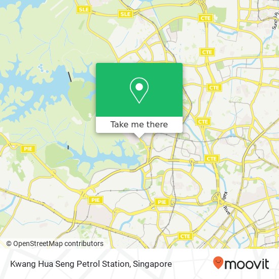 Kwang Hua Seng Petrol Station map