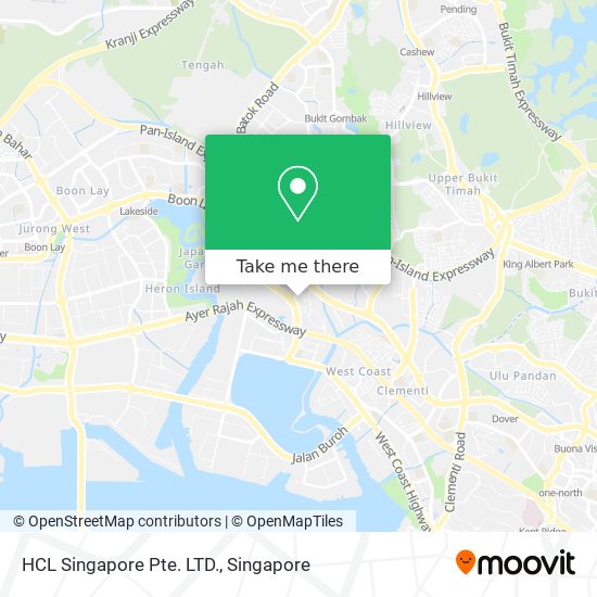 HCL Singapore Pte. LTD. map