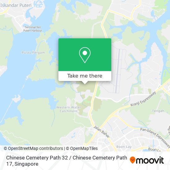 Chinese Cemetery Path 32 / Chinese Cemetery Path 17 map