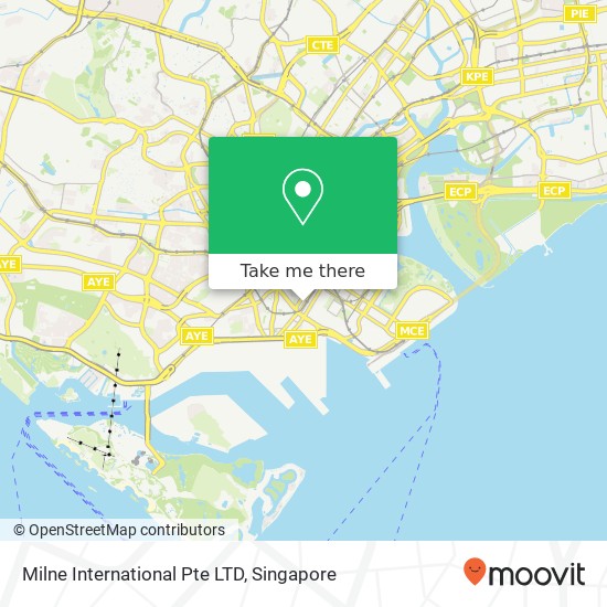 Milne International Pte LTD map