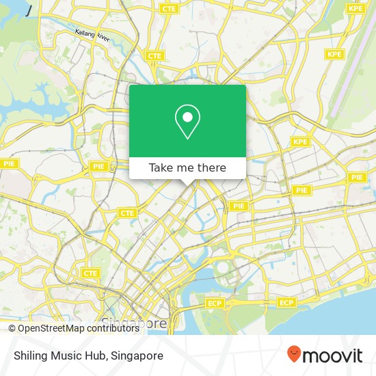 Shiling Music Hub map