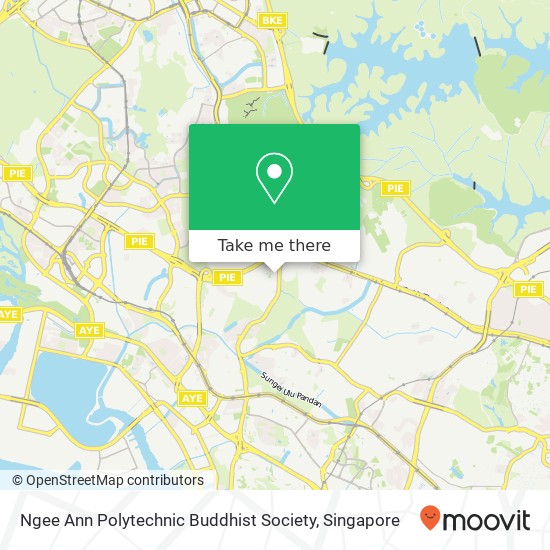 Ngee Ann Polytechnic Buddhist Society map