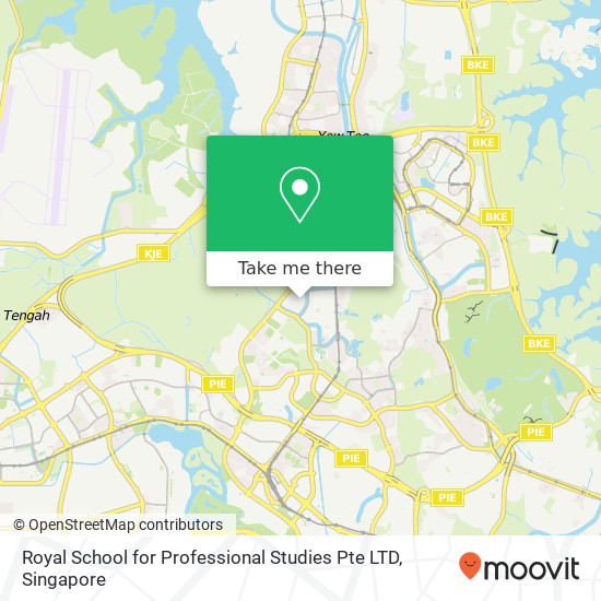 Royal School for Professional Studies Pte LTD map