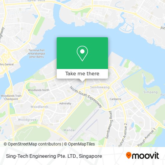 Sing-Tech Engineering Pte. LTD. map