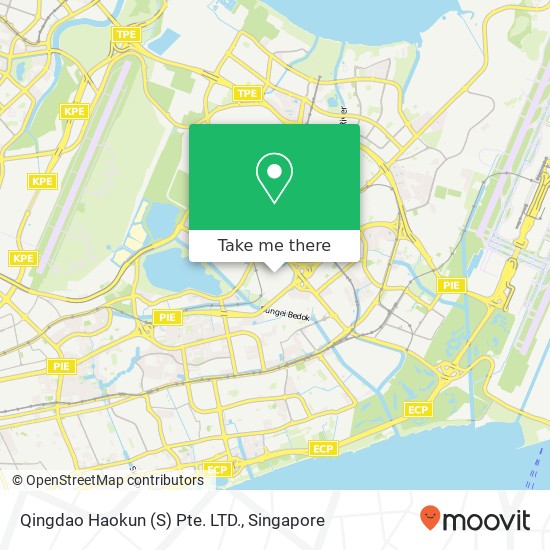 Qingdao Haokun (S) Pte. LTD.地图