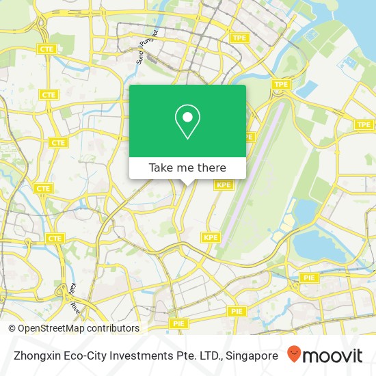 Zhongxin Eco-City Investments Pte. LTD.地图