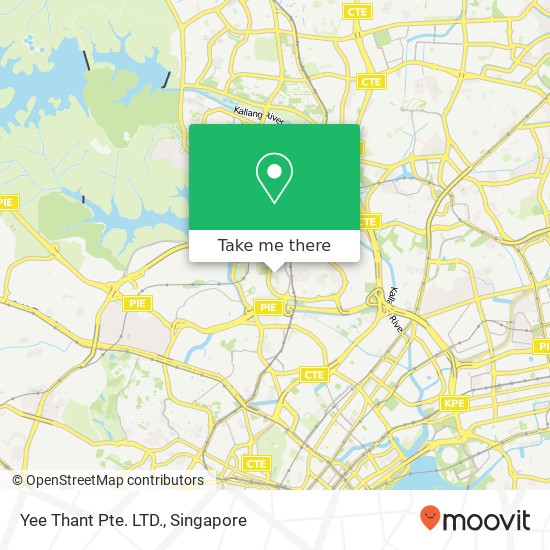 Yee Thant Pte. LTD. map