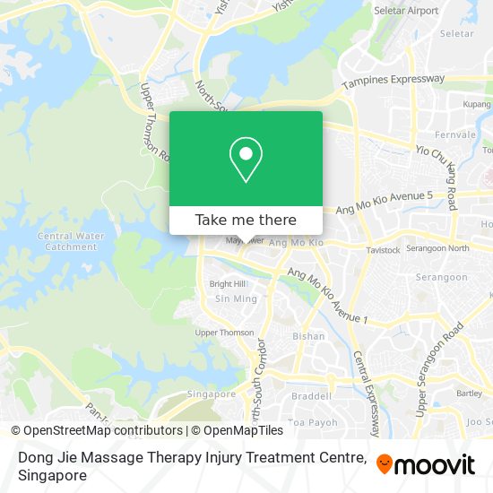 Dong Jie Massage Therapy Injury Treatment Centre map