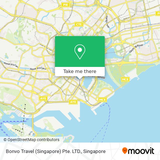 Bonvo Travel (Singapore) Pte. LTD. map