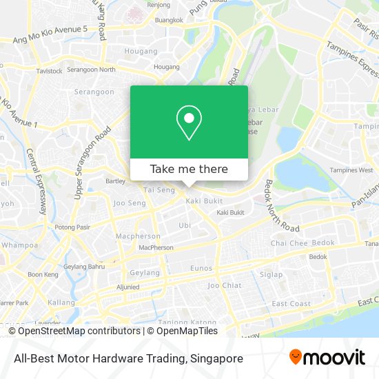 All-Best Motor Hardware Trading map