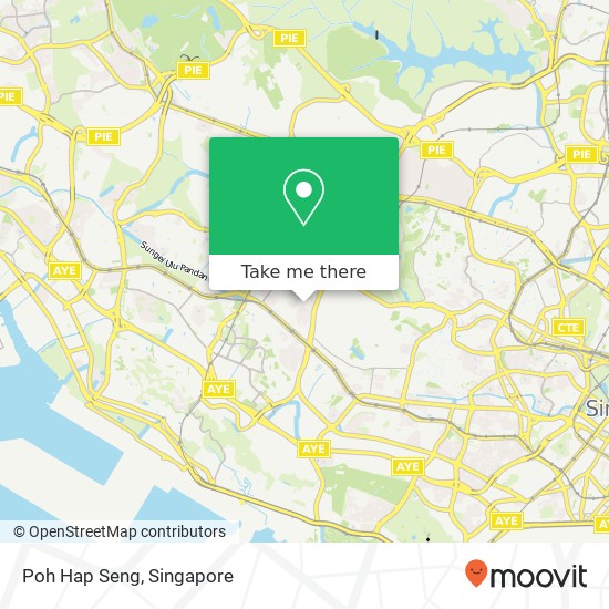 Poh Hap Seng map