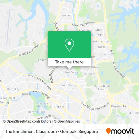 The Enrichment Classroom - Gombak map