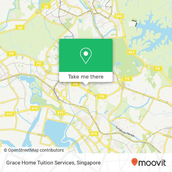 Grace Home Tuition Services map