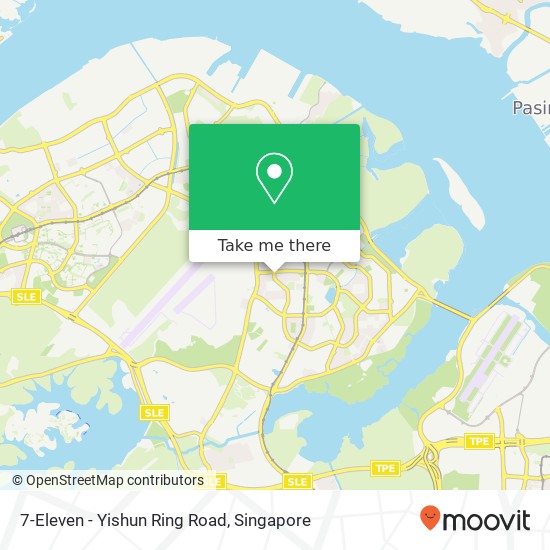 7-Eleven - Yishun Ring Road map