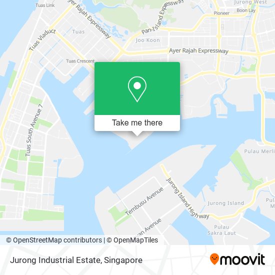 Jurong Industrial Estate地图