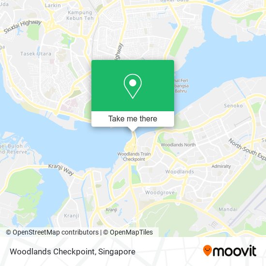 Woodlands Checkpoint地图