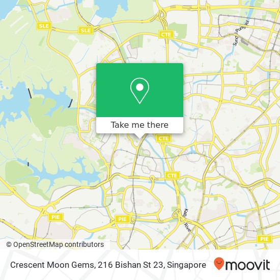 Crescent Moon Gems, 216 Bishan St 23地图