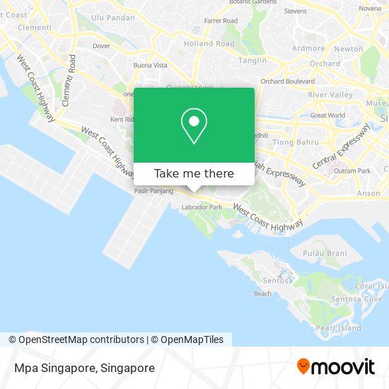 Mpa Singapore map
