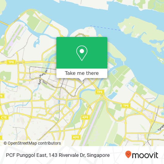 PCF Punggol East, 143 Rivervale Dr地图
