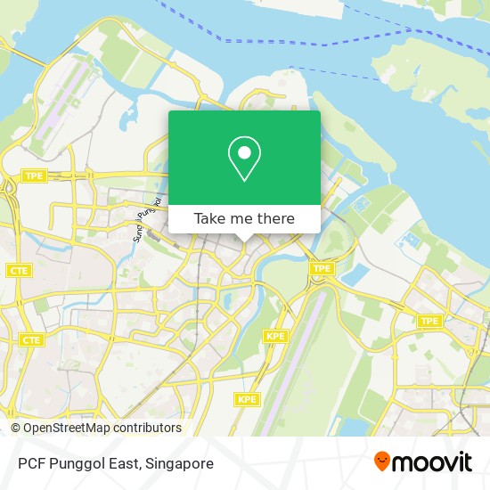 PCF Punggol East map