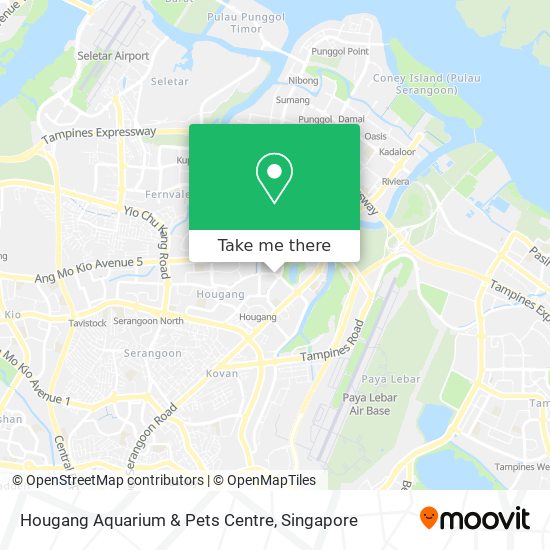 Hougang Aquarium & Pets Centre map