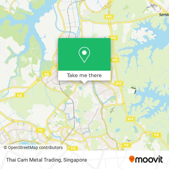 Thai Cam Metal Trading map