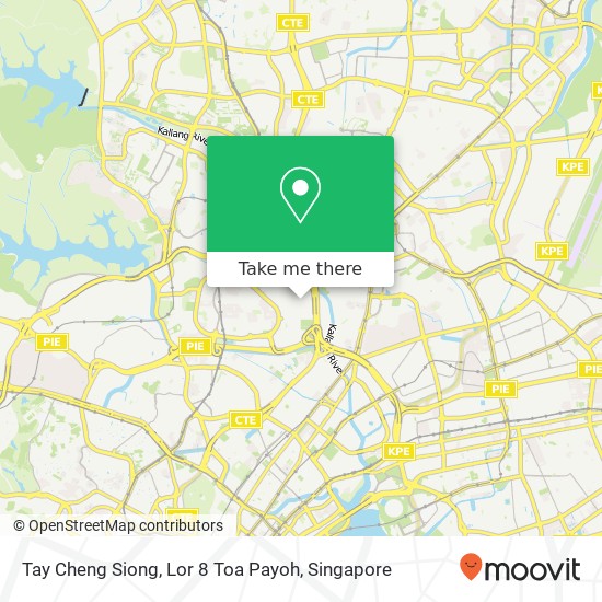 Tay Cheng Siong, Lor 8 Toa Payoh map