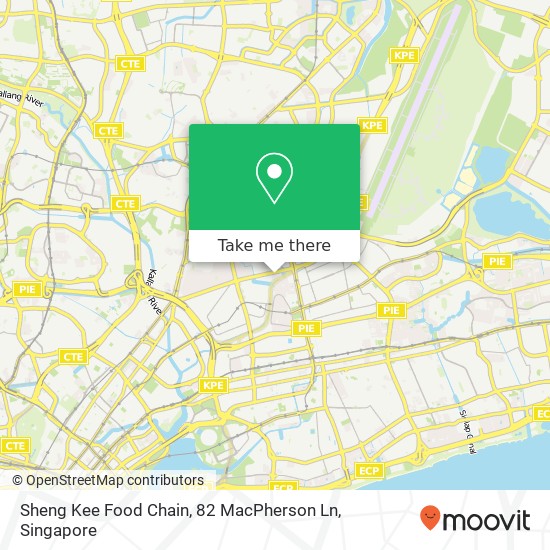 Sheng Kee Food Chain, 82 MacPherson Ln map